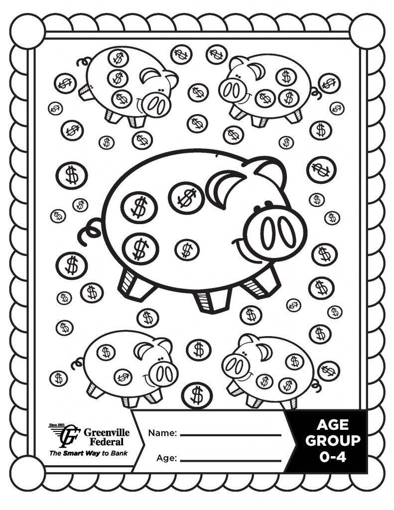 Coloring Pages | Greenville Federal