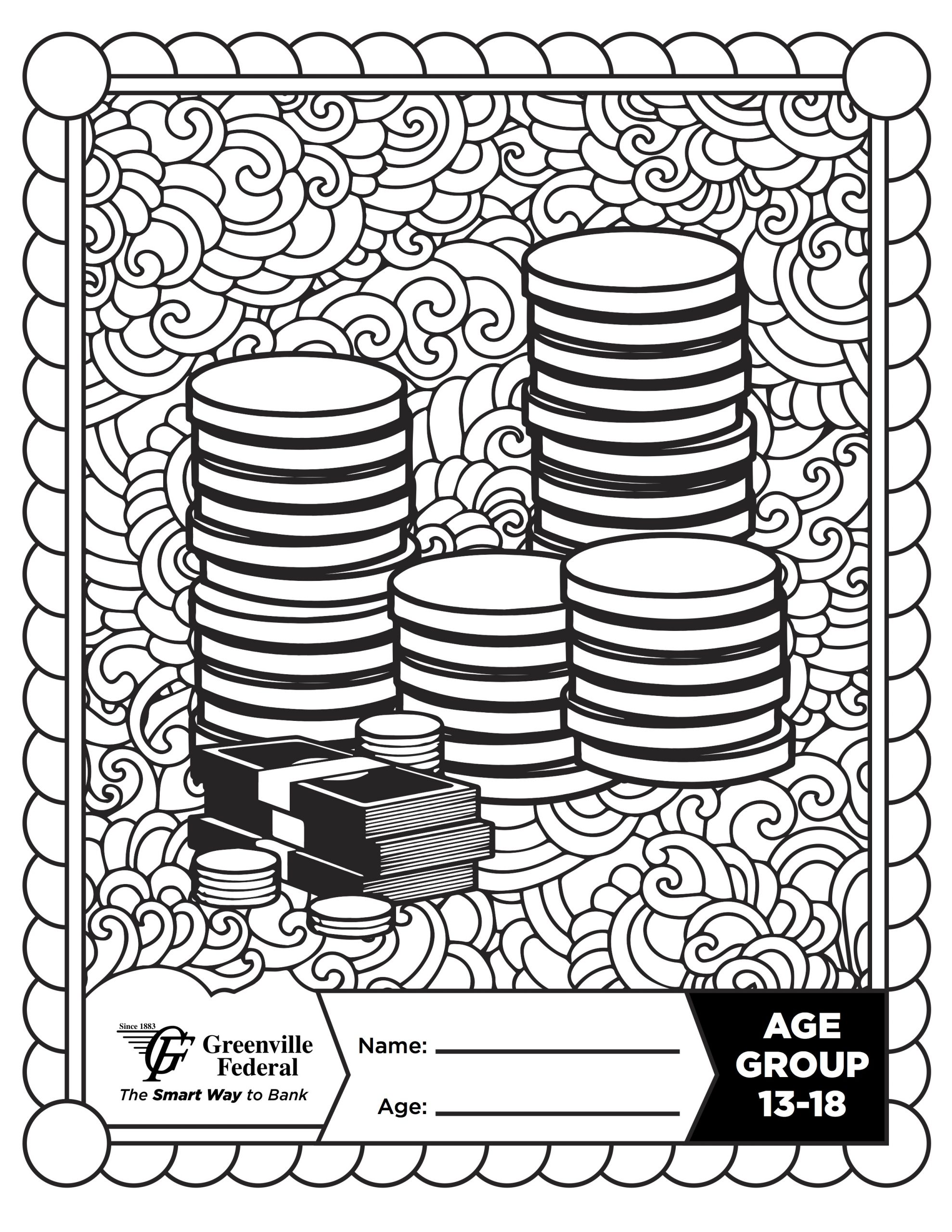 Coloring Pages | Greenville Federal